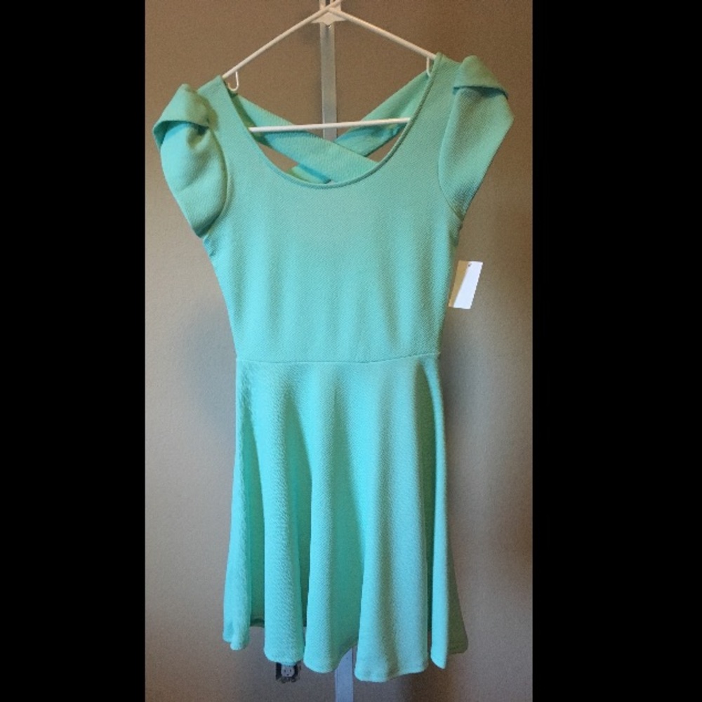 Mint Green Dress